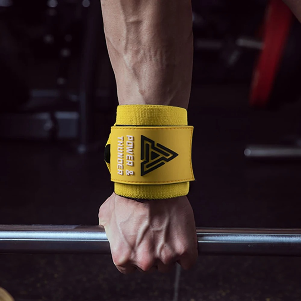 Wrist Wraps Weightlifting Support - Fasce per polsi per sollevamento pesi