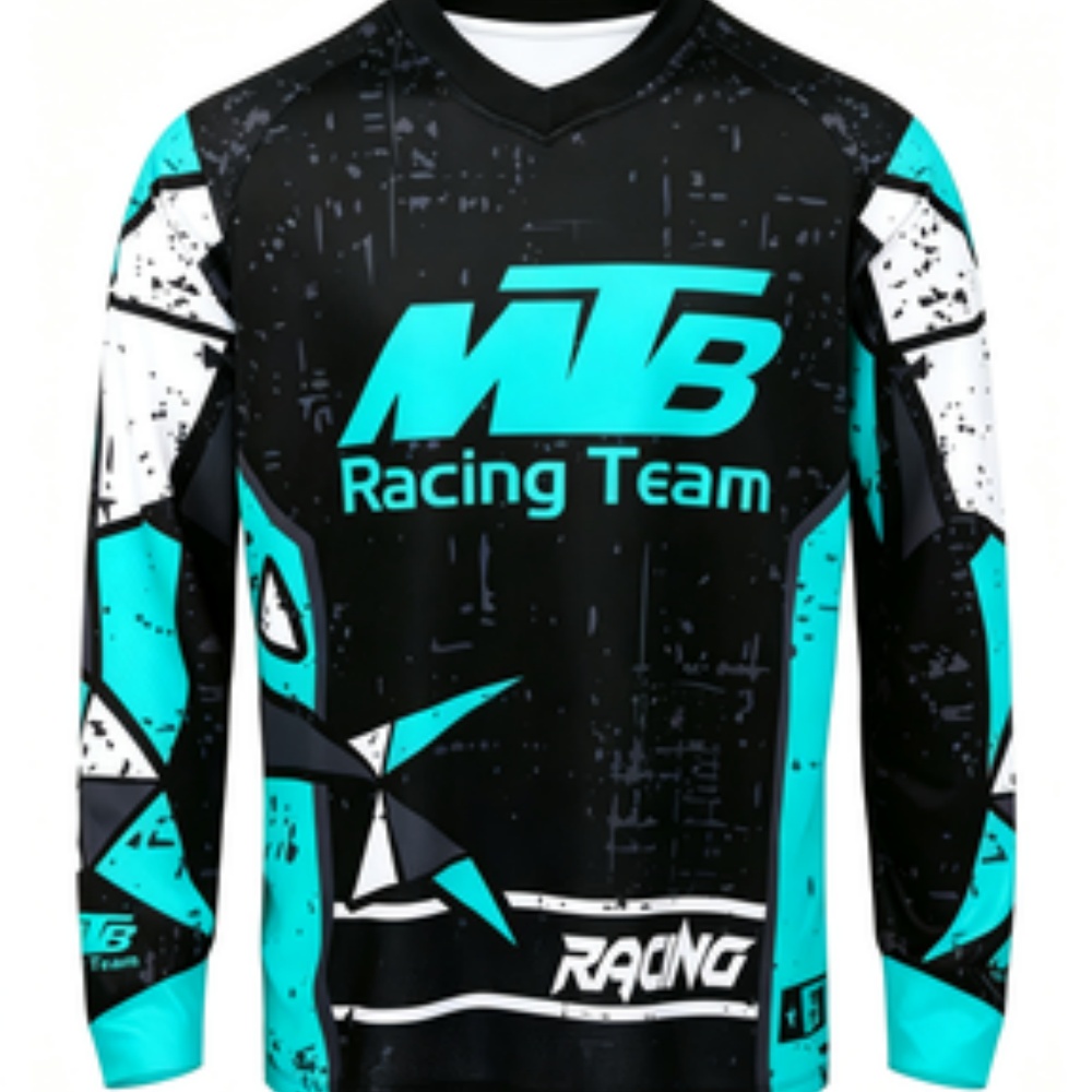 Team Sports - Maglia Sportiva a Maniche Lunghe Traspirante