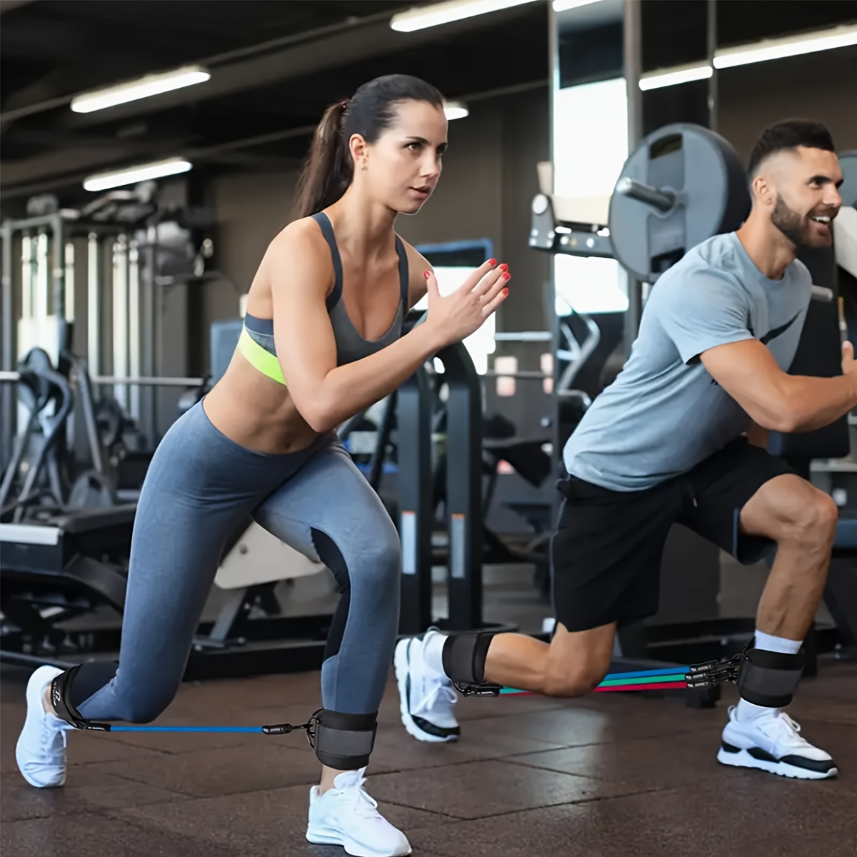 Set di 5 Fasce di Resistenza p - Resistance Bands Set With Handles recensione e prezzo