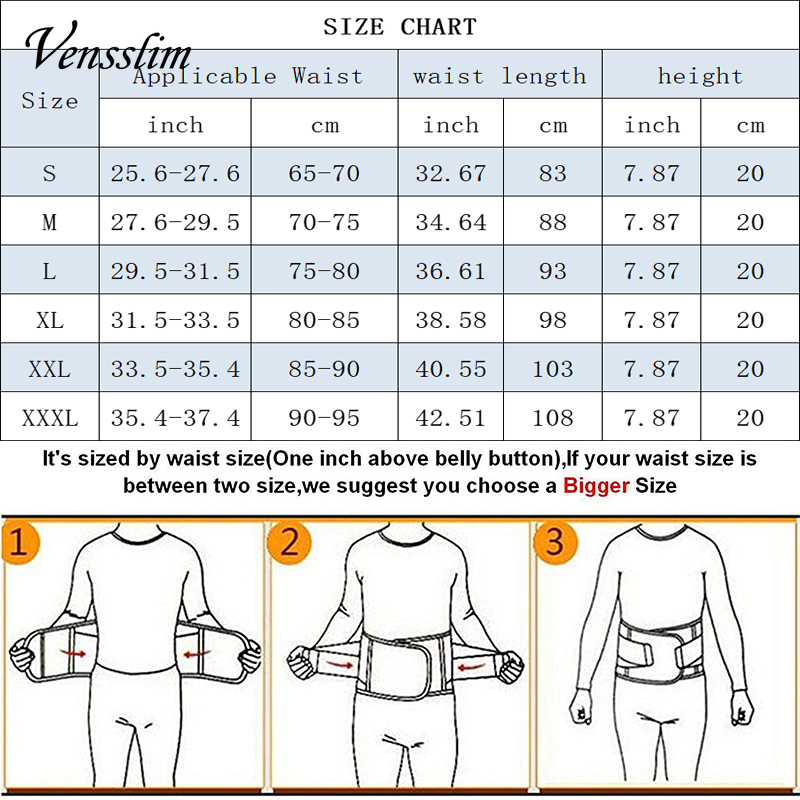 Vensslim Dimagrante Compressio - Sweat Waist Trainer Belt Neoprene recensione e prezzo