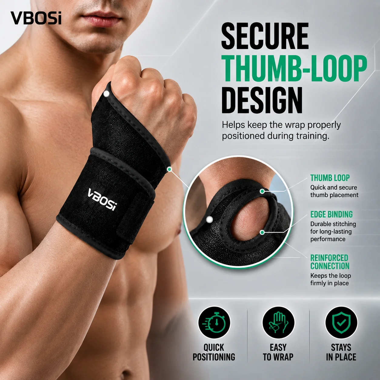 Supporto per Polso Regolabile  - Wrist Wraps Weightlifting Support recensione e prezzo