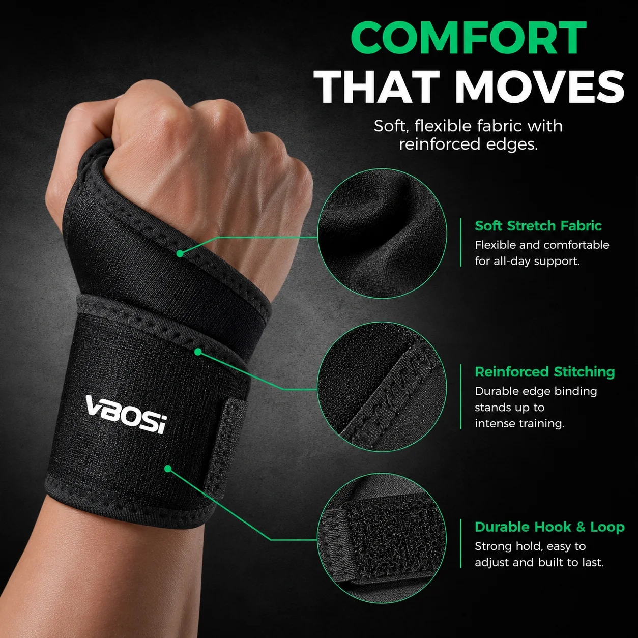 Supporto per Polso Regolabile  - Wrist Wraps Weightlifting Support recensione e prezzo