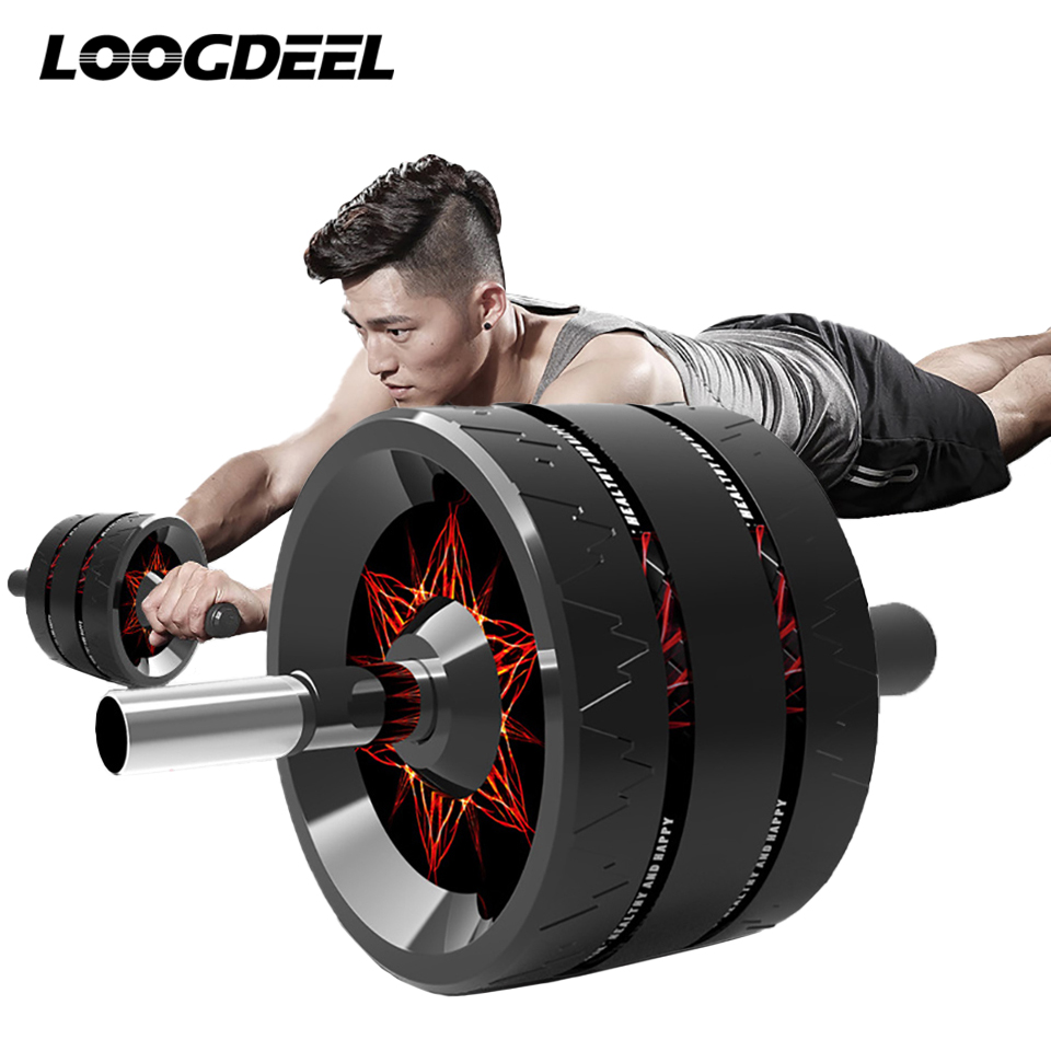 LOOGDEEL ruota addominale Home - Ab Roller Wheel With Elbow Support recensione e prezzo